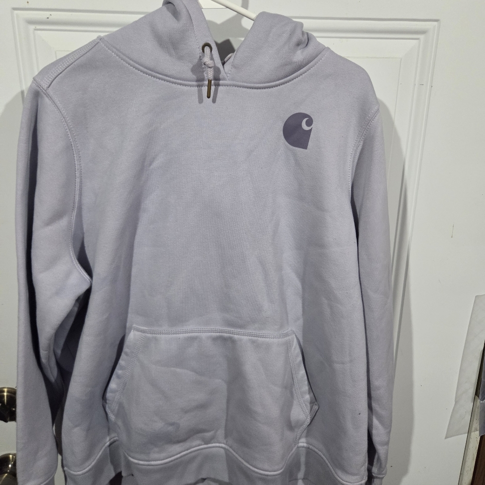 Carhartt Lavender Hoodie with Logo